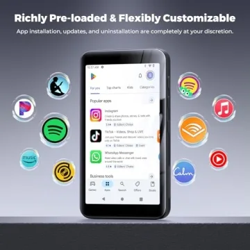 160GB Innioasis MP3 Player: Bluetooth, WiFi, and Expandable Storage