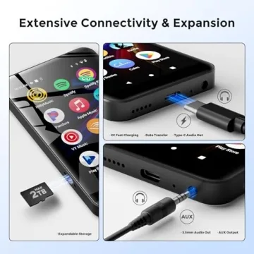 160GB Innioasis MP3 Player with Bluetooth and WiFi