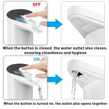 Rechargeable Water Dispenser for 5 Gallon Bottles