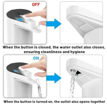 Rechargeable Water Dispenser for 5 Gallon Bottles