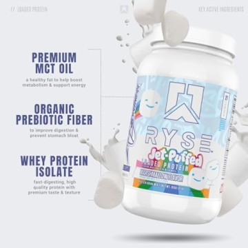 RYSE Loaded Protein Powder 25g Protein Low Sugar Marshmallow