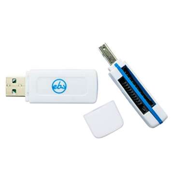 SanDisk 64GB SDXC SD Extreme Pro Memory Card Works with Canon EOS R, RP, M, M10 Mirrorless Camera Class 10 UHS-I (SDSDXXU-064G-GN4IN) Bundle with (1) Everything But Stromboli Multi Slot Card Reader