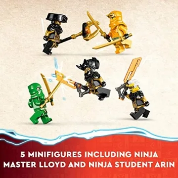 LEGO NINJAGO Ninja Team Mechs Set for Ages 9+