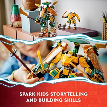 LEGO NINJAGO Ninja Team Mechs Set for Ages 9+