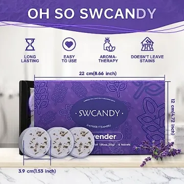 Aromatherapy Shower Steamers for Relaxation and Gifts