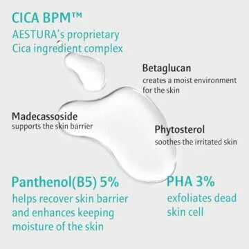 AESTURA A-CICA365 Calming Hydro Toner, Daily Soothing Toner for Sensitive Skin, CICA BPM Complex, PHA 3%, Dead Skin Cell Care, Dermatologist Tested, Korean Skin Care, 8.56 Fl Oz.