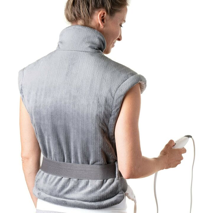 Extra-Long Back & Neck Heating Pad for Muscle Pain