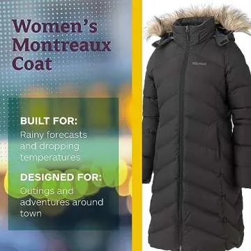 Marmot Womens Montreaux Coat Black SM