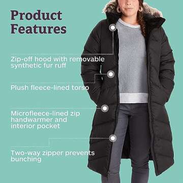 Marmot Womens Montreaux Coat Black SM