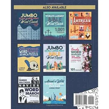 The World's Largest Themed Word Search Book - Vol. 1: 1,111 Puzzles for Adults & Seniors