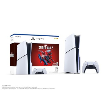 PlayStation 5 Console - Marvel’s Spider-Man 2 Bundle (Slim)