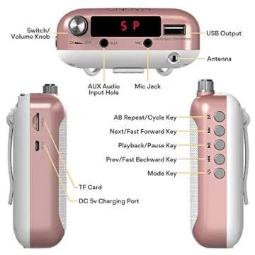 Portable MAONO Voice Amplifier for Teachers and Coaches