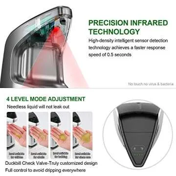 Touchless Sanitizer Dispenser for Home & Kitchen