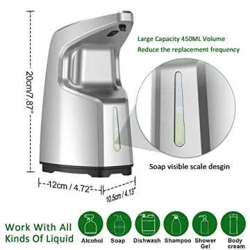 Touchless Sanitizer Dispenser for Home & Kitchen