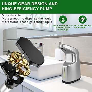 Touchless Sanitizer Dispenser for Home & Kitchen