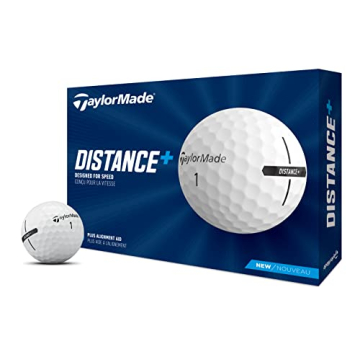 TaylorMade 2021 Distance+ Dozen Golf Balls