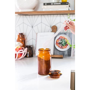 The Silicone Kitchen 3-Piece Spatula Set in Designer White