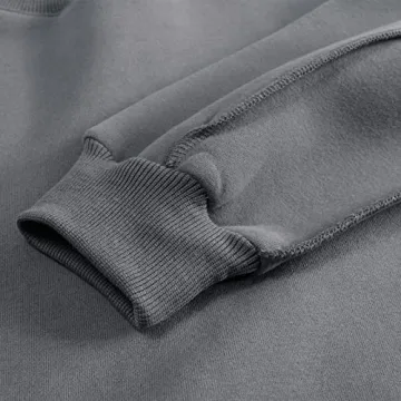 Stylish Amazhiyu Women Cropped Fleece Sweatshirt