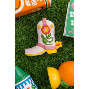 ban.do Cowboy Boot Vase - Fun Ceramic Decor for Home