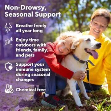 Breathe-X - Allergy & Sinus Relief Supplement - Supports Sinuses & Nasal Discomfort - Non-Drowsy & F...