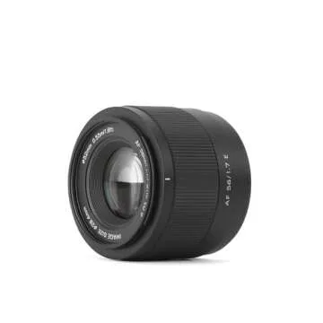 Viltrox 56mm F1.7 for Sony e-Mount, 56mm f1.7 E Auto Focus Prime Lens for Sony E Mount Mirrorless a7 a6700 a6500 (Black)