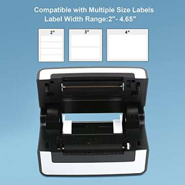 NefLaca High Speed USB Label Printer for All Needs