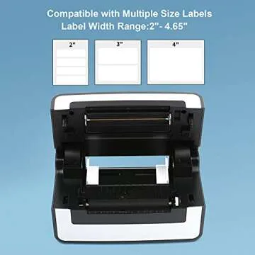 NefLaca High Speed USB Label Printer for All Needs