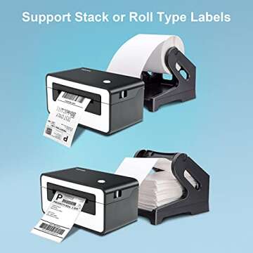 NefLaca High Speed USB Label Printer for All Needs