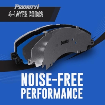 Bendix Priority1 CFC1451 Brake Pads for Acura & Honda