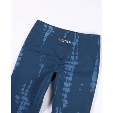 AUROLA Serpent Seamless Leggings for Women, Tummy Control