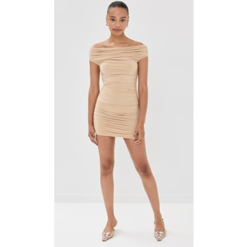 Lioness Monaco Mini Dress - Chic Off-Shoulder Summer Style