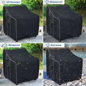 FORSPARK Waterproof Patio Furniture Covers - Heavy Duty