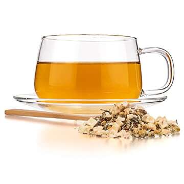 Tealyra - Sleepy Nights - Rooibos - Chamomile - Coconut - Valerian - Wellness Herbal Loose Tea - Relax and Calming Bed Time - 112g (4-ounce)