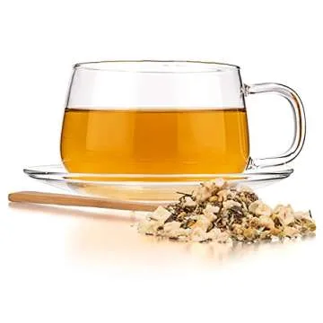 Tealyra - Sleepy Nights - Rooibos - Chamomile - Coconut - Valerian - Wellness Herbal Loose Tea - Relax and Calming Bed Time - 112g (4-ounce)