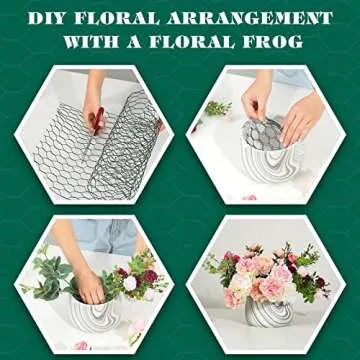 Floral Chicken Wire for Stunning Arrangements and Crafts