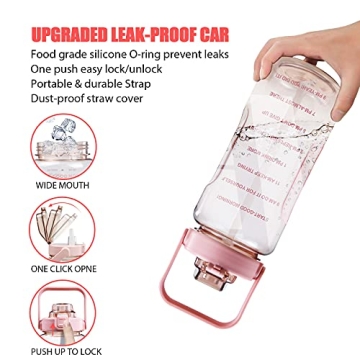 Chokoter 70 oz Water Bottle - Stylish & Functional Hydration Solution