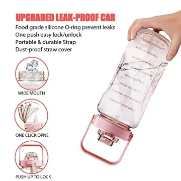 Chokoter 70 oz Water Bottle - Stylish & Functional Hydration Solution