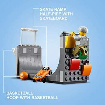 LEGO City Capital City 60200 Building Kit - 1211 Pieces