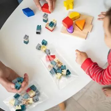 Aubeco 240pcs 4x6 inch Self Sealing Cellophane Bags, Small Treat Bags, Clear Resealable Cello Bags, Cellophane Bags for Cookie Packaging