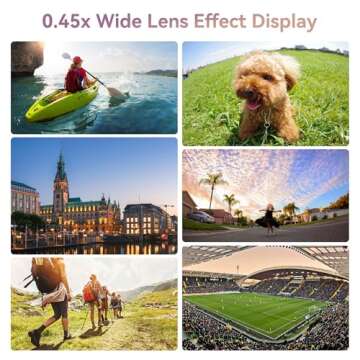 2 in 1 Smartphone Camera Lens Kit for iPhone and Android