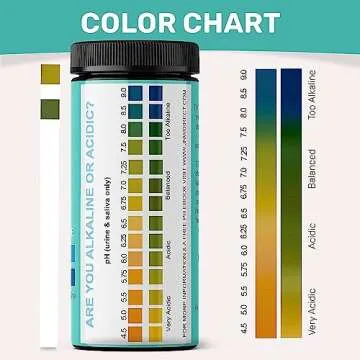 pH Test Strips for Urine and Saliva - 150 Litmus Paper pH Test Strips with Ebook, Quick & Easy pH Level Testing from 4.5-9.0, Ultimate Acidity Test Kit from JNW Direct