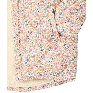 Amazon Essentials Girls' Cozy Quilted Puffer Coat