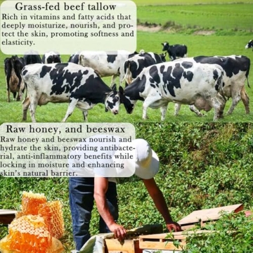 Organic Grass Fed Tallow Balm: Deeply Nourishing Moisturizer