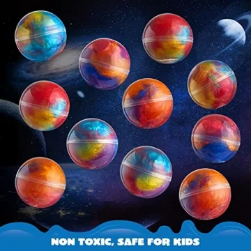 JOYIN 36 Pack Galaxy Slime Balls - Safe, Mess-Free Slime Fun