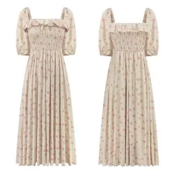 R.Vivimos Comfortable Backless Midi Dress for Women