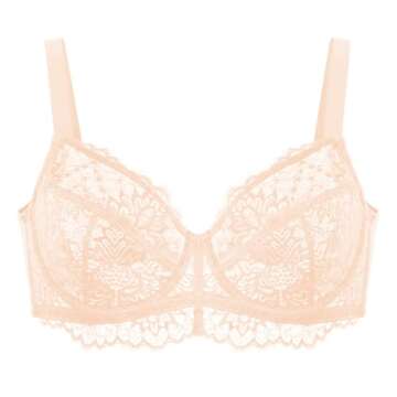 HSIA Minimizer Bra - Plus Size Underwire Support for Women