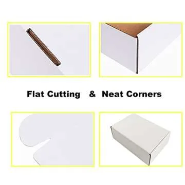 30 Pack Durable 7x5x2 Shipping Boxes for Crafts