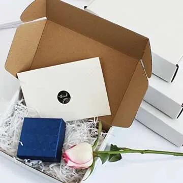 30 Pack Durable 7x5x2 Shipping Boxes for Crafts