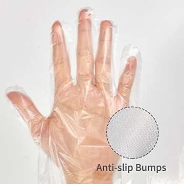 babyease Disposable Gloves for Kids - 100 Pack Multipurpose Gloves Powder Free, Latex Free for Food ...