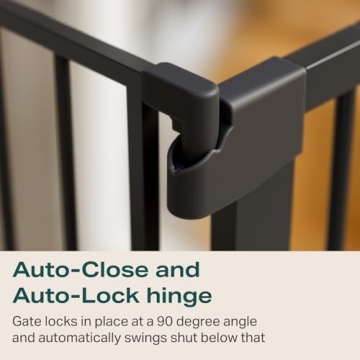 Cumbor Extra Wide Baby Gate for Safe and Stylish Homes